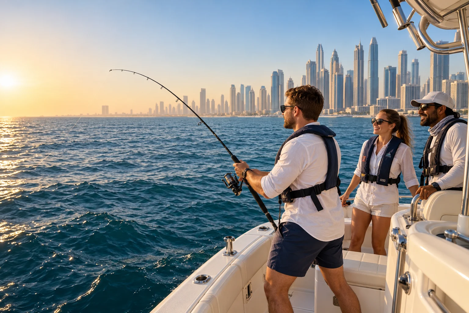 Illustrative GO Fishing from Dubai Marina